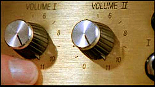 This is spinal tap turn it up to 11