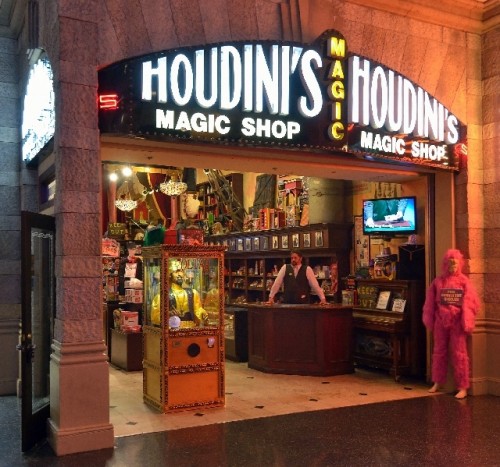 houdini's magic shop new york new york las vegas gorilla costume houdini
