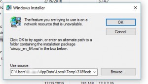 missing file winzip